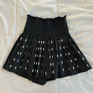 QUEEN OF SPARKLES Black Shorts